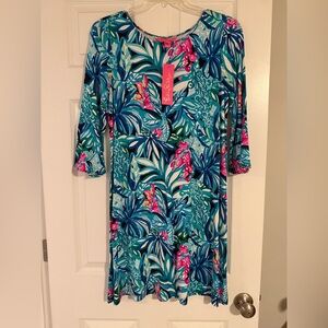 NWT Lilly Pulitzer Ophelia Dress in Maldives Green • Size Large